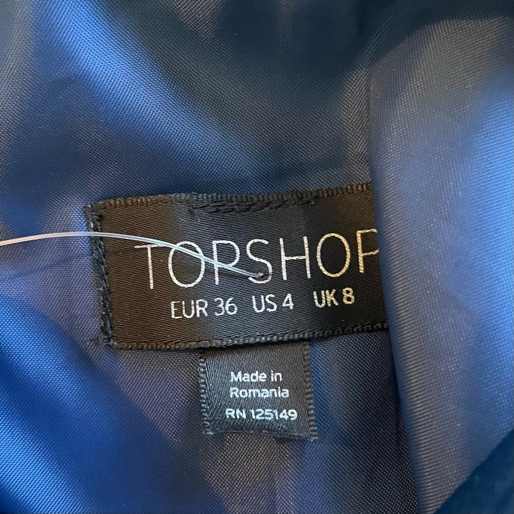 TopShop Satin Mini Dress - Picture 2 of 6